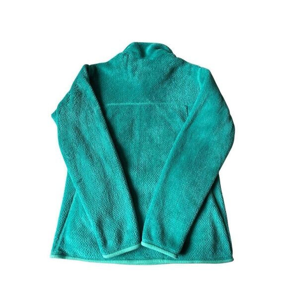 PATAGONIA Snap T Re Tool Pullover Polartec Green Fleece Jacket Size M - Picture 2 of 6